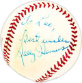 Solly Hemus Autographed Official Feeney NL Baseball St. Louis Cardinals "To Leo" Beckett BAS QR #BM25434