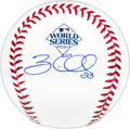 Zac Gallen Autographed Official 2023 World Series Logo MLB Baseball Arizona Diamondbacks Beckett BAS Witness