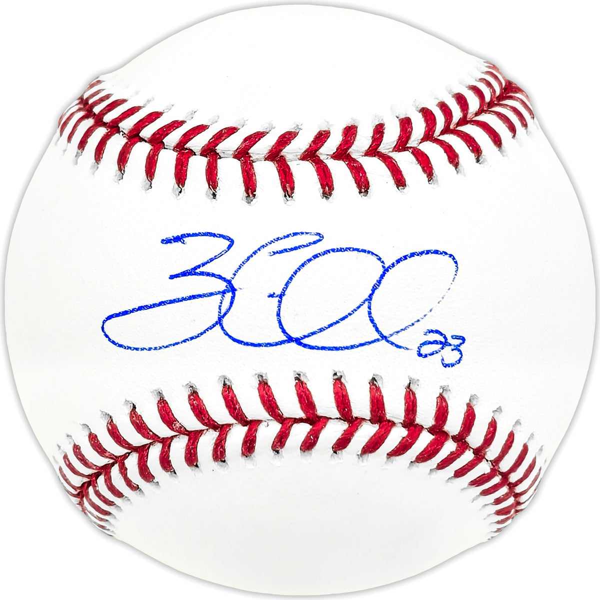 Zac Gallen Autographed Official MLB Baseball Arizona Diamondbacks Beckett BAS Witness