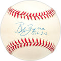 Bob Zupcic Autographed Official AL Baseball Boston Red Sox