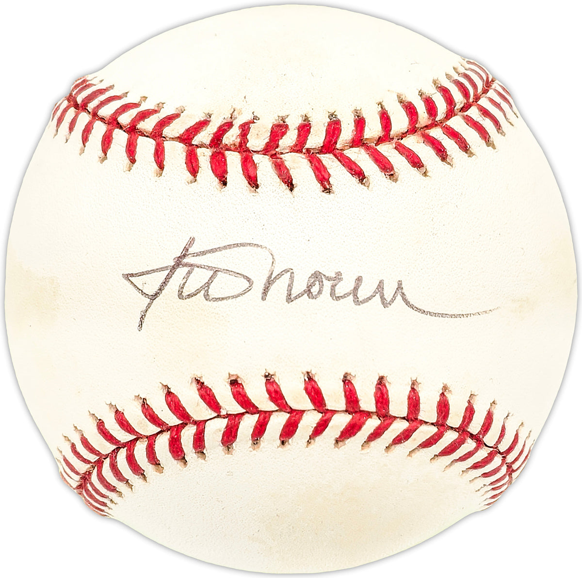 Irv Noren Autographed Official AL Baseball New York Yankees