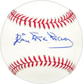 Jim McManus Autographed Official MLB Baseball Tigers, KC A's