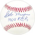 Bob Meyer Autographed Official MLB Baseball KC A's "1964 KC A's"