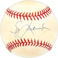 Skip Lockwood Autographed Official AL Baseball Milwaukee Brewers, New York Mets