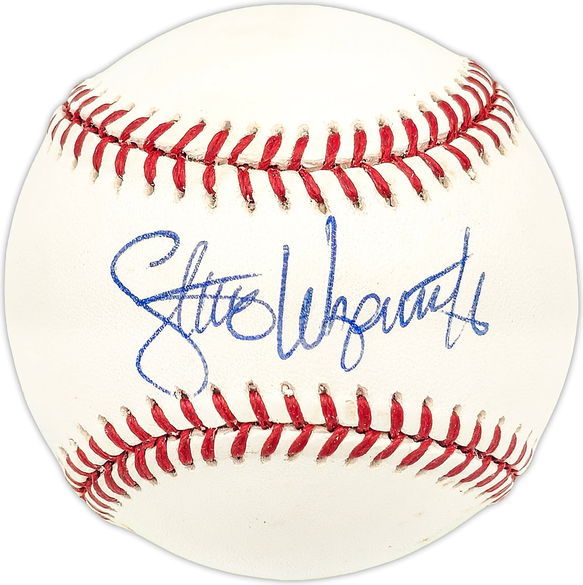 Steve Wapnick Autographed Official AL Baseball Detroit Tigers, Chicago White Sox