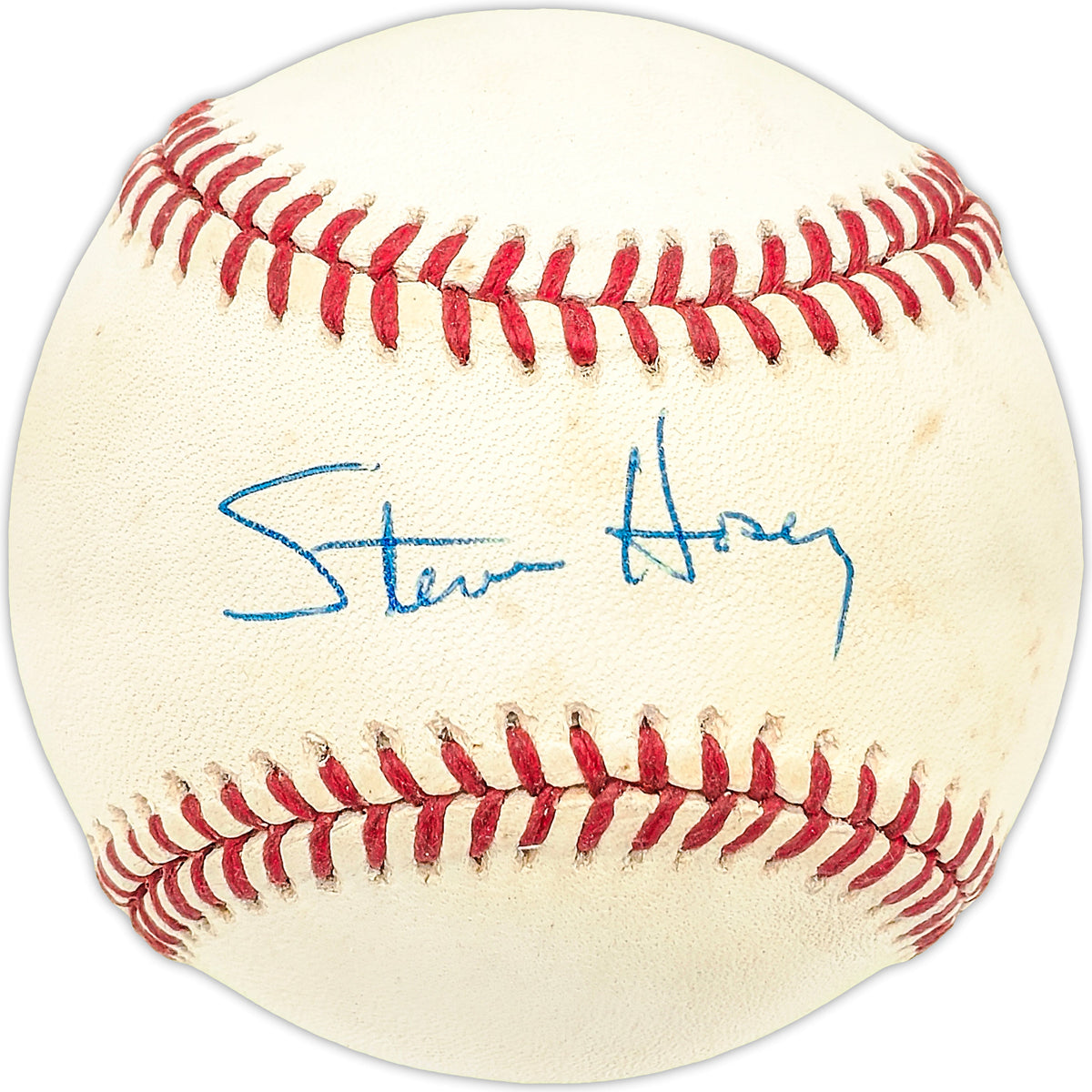 Steve Hosey Autographed Official NL Baseball San Francisco Giants
