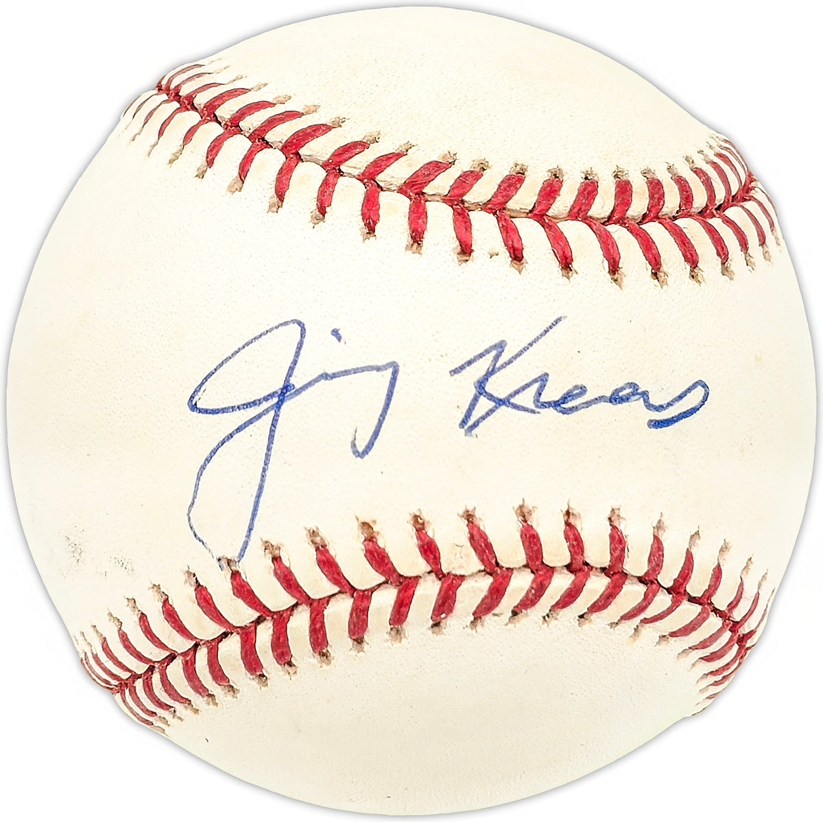Jimmy Kremers Autographed Official NL Baseball Atlanta Braves