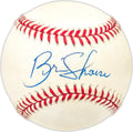 Brian Shouse Autographed Official NL Baseball Milwaukee Brewers, Texas Rangers