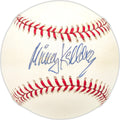 Mick Kelleher Autographed Official AL Baseball Detroit Tigers, Chicago Cubs