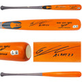 Gunnar Henderson Autographed Orange Chandler Player Model Baseball Bat Baltimore Orioles "AL ROY 23" Beckett BAS Witness