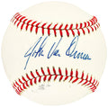 John Van Ornum Autographed Official League Baseball San Francisco Giants Coach Beckett BAS QR #BH040991