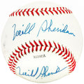 Neill Sheridan Autographed Official NCAA Baseball Boston Red Sox Beckett BAS QR #BH039047