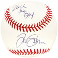Tommy John Autographed Official MLB Baseball New York Yankees "To Zach" Beckett BAS QR #BH039064