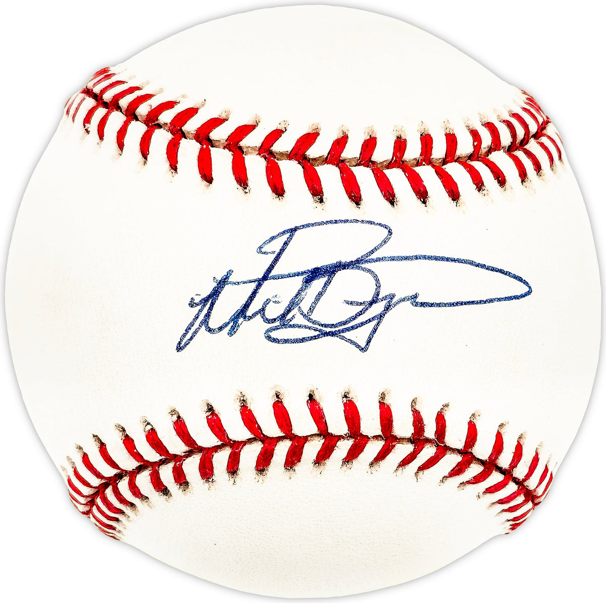 Mike Benjamin Autographed Official AL Baseball Boston Red Sox, San Francisco Giants