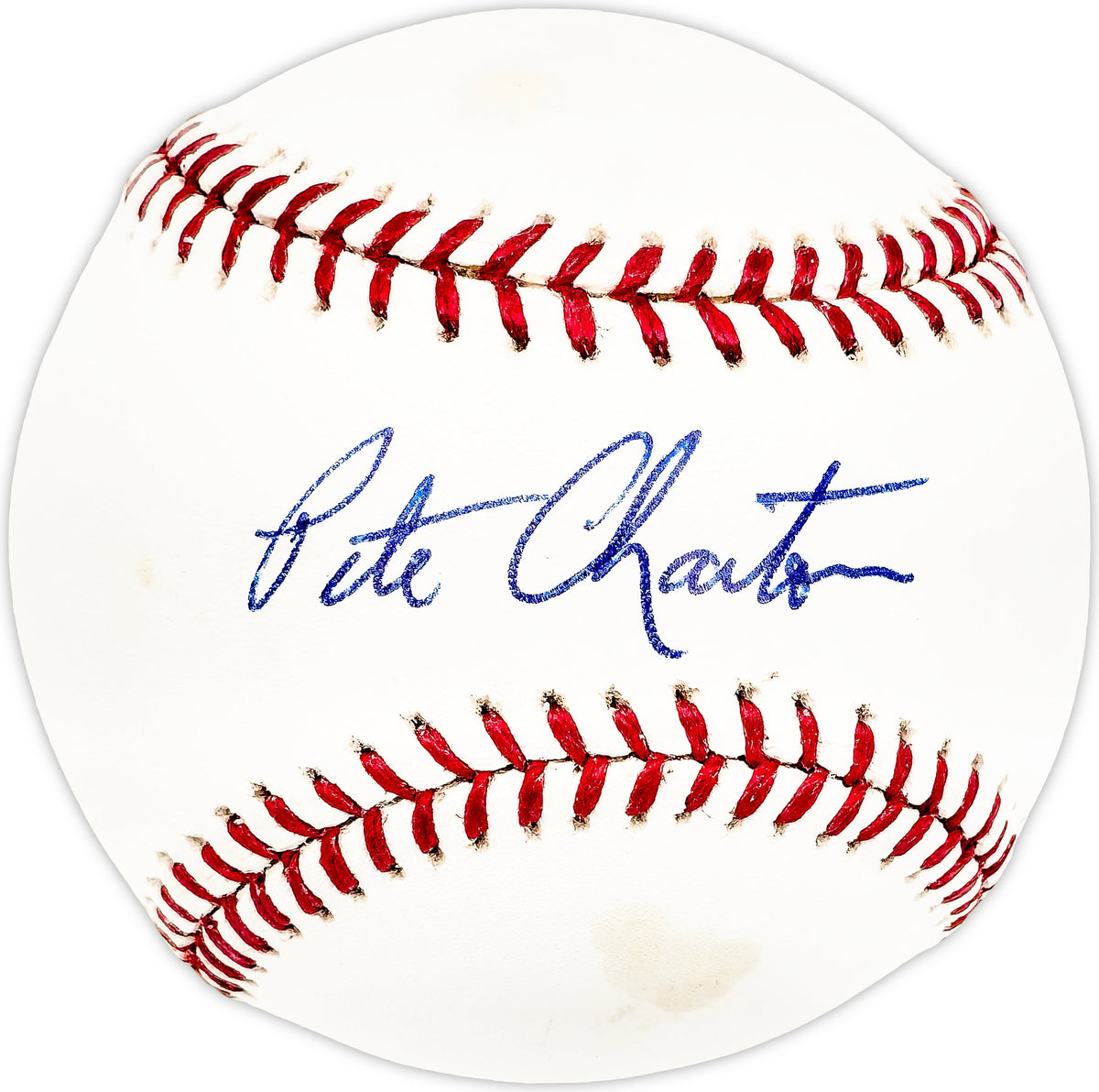Pete Charton Autographed Official MLB Baseball Boston Red Sox