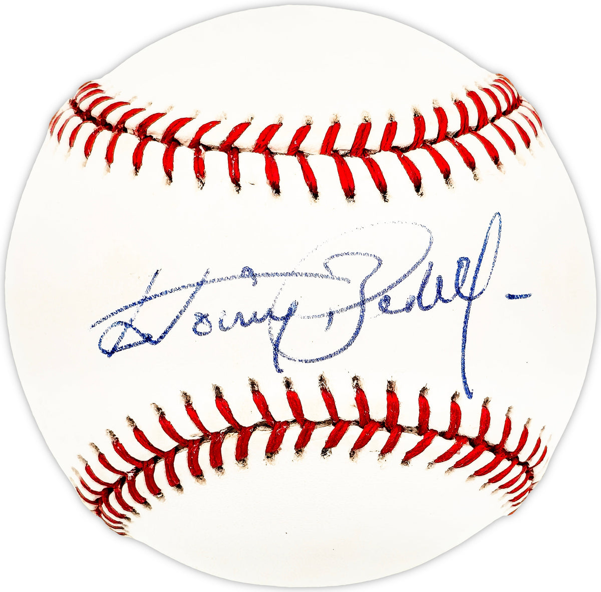 Howie Bedell Autographed Official NL Baseball Philadelphia Phillies