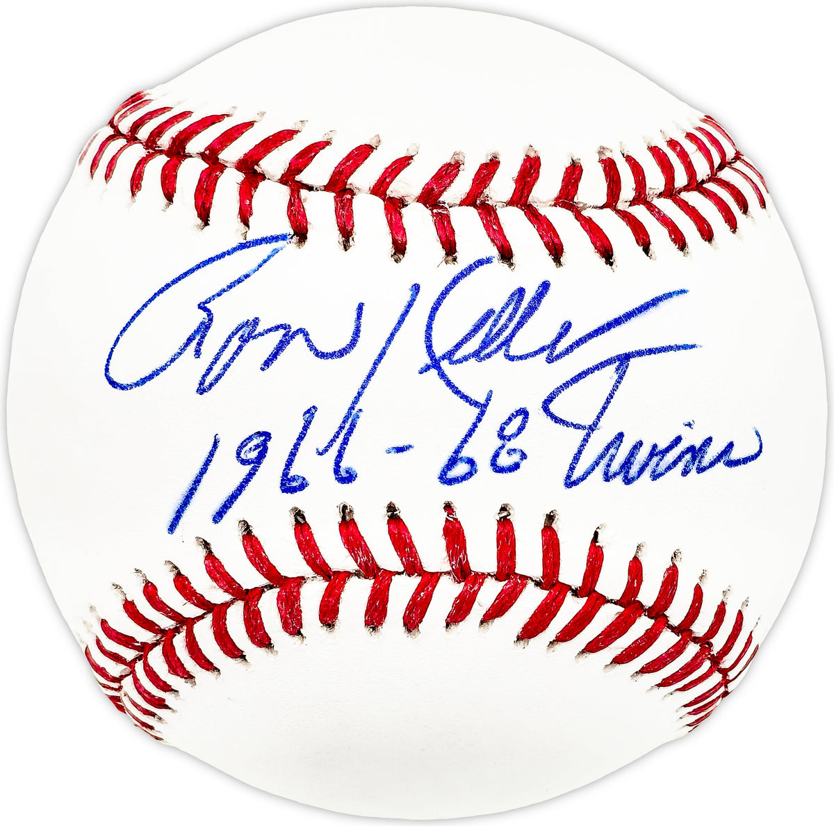 Ron Keller Autographed Official MLB Baseball Minnesota Twins "1966-68"