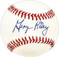 George Riley Autographed Official League Baseball Chicago Cubs
