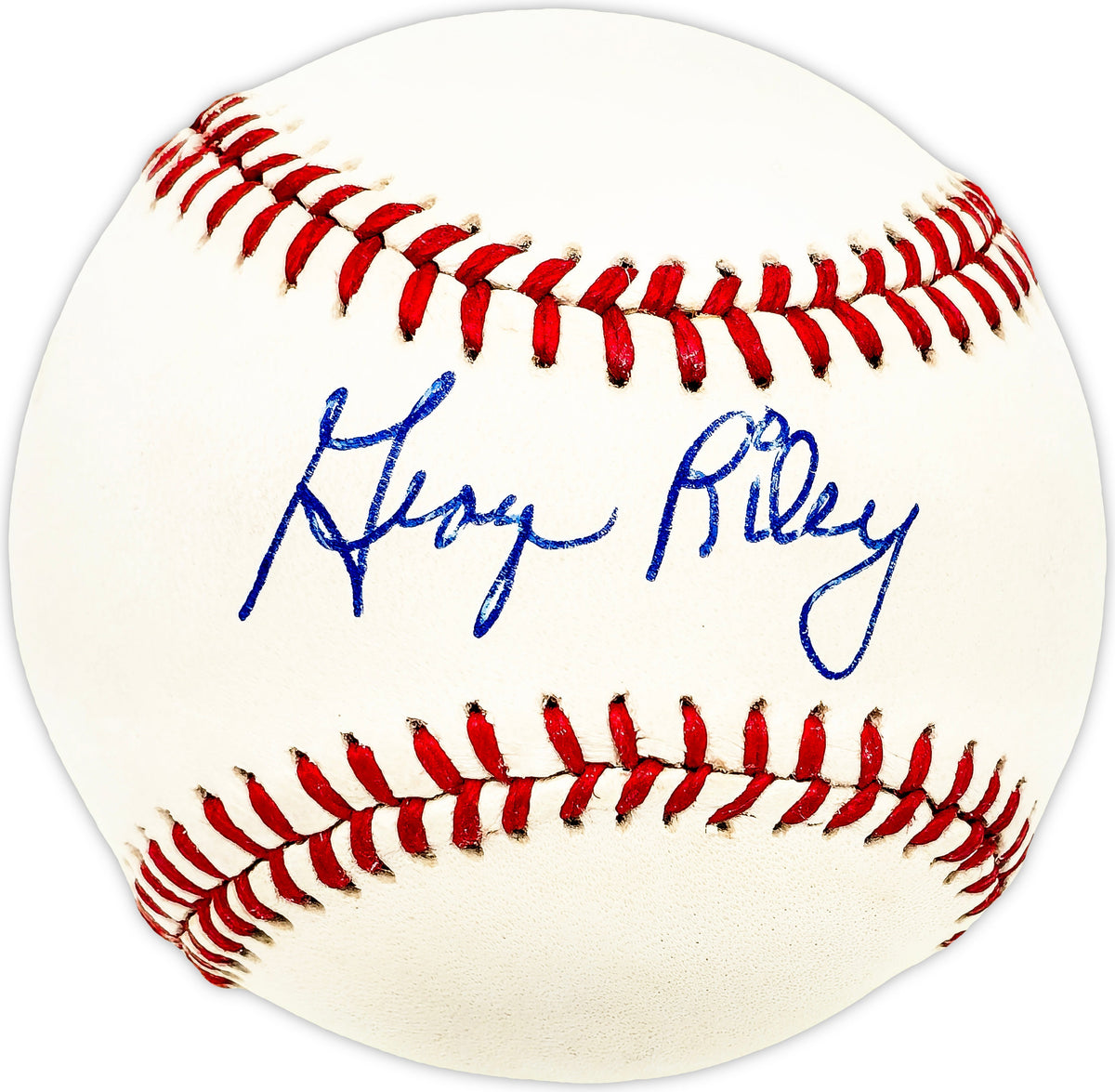 George Riley Autographed Official League Baseball Chicago Cubs