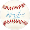 Jeffrey Loria Autographed Official NL Baseball Miami Marlins