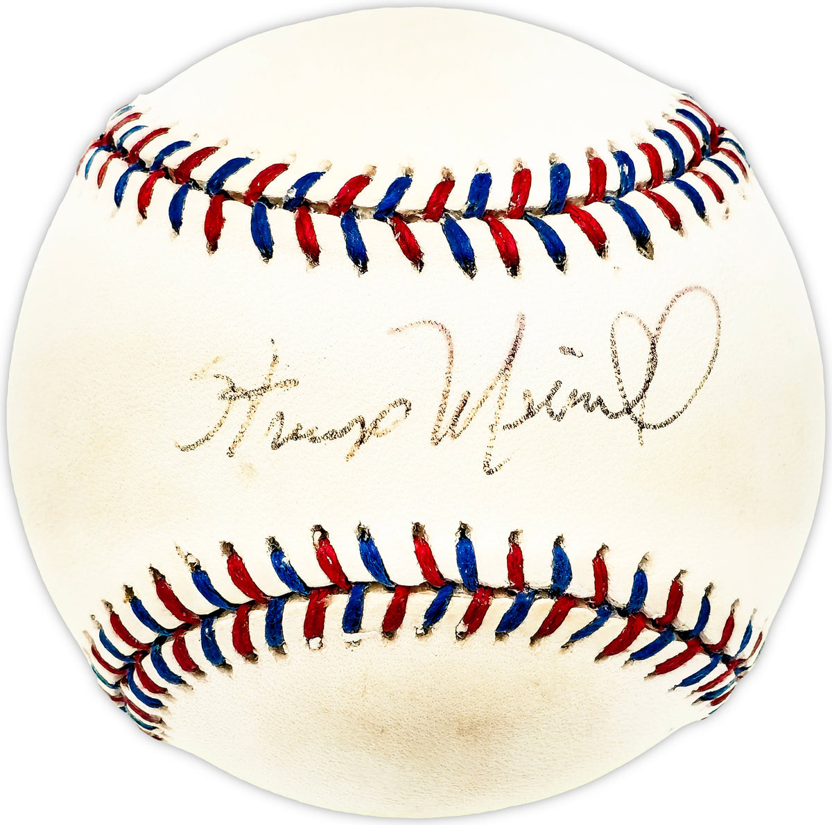 Stump Merrill Autographed Official 1995 All Star Game Logo MLB Baseball New York Yankees