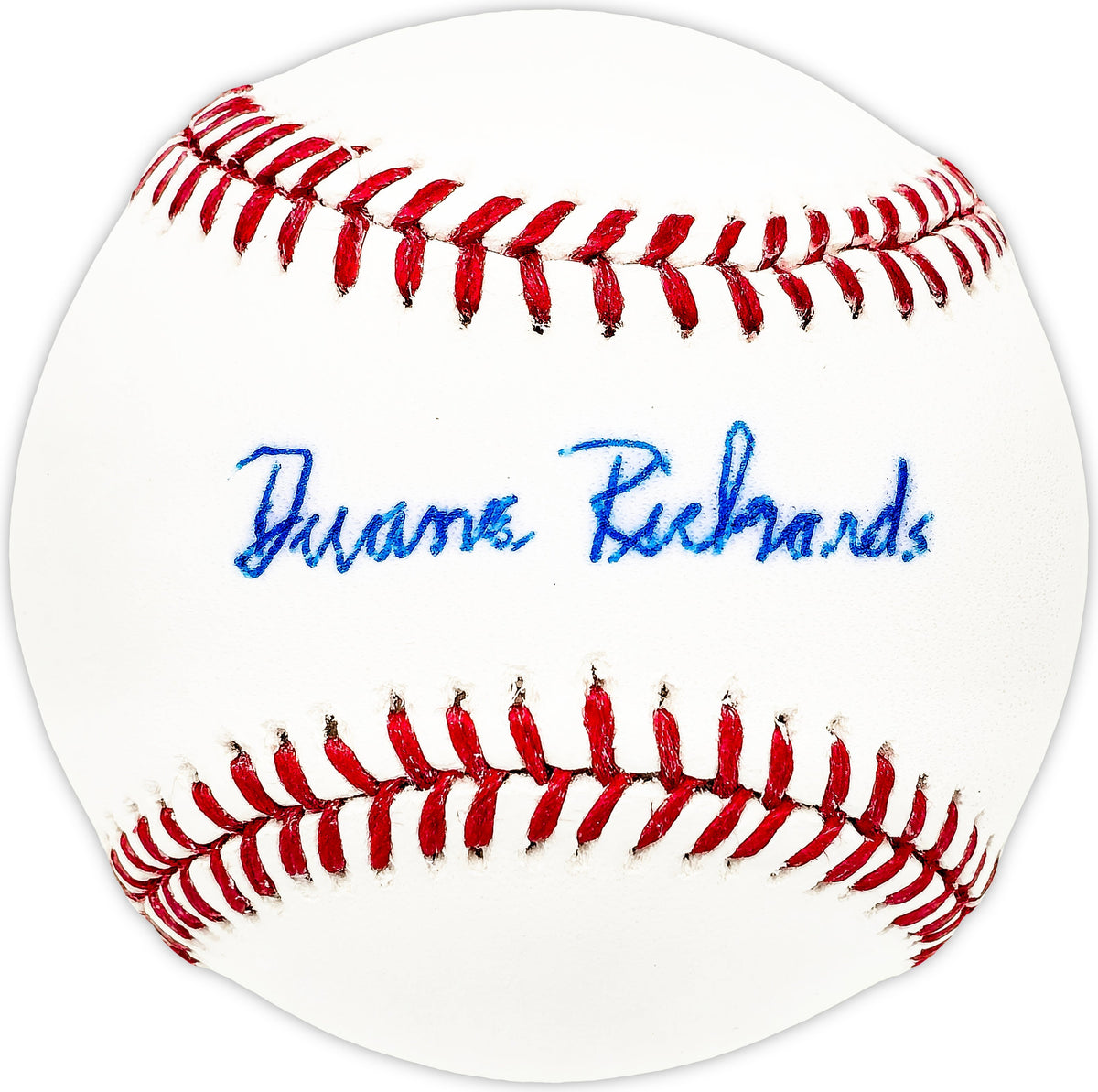 Duane Richards Autographed Official MLB Baseball Cincinnati Reds