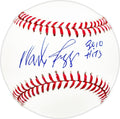 Wade Boggs Autographed Official MLB Baseball Boston Red Sox "3010 Hits" Beckett BAS QR #BM00443