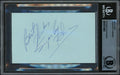 Sugar Ray Robinson Autographed 3x5 Index Card "Best Wishes" Beckett BAS #16714683