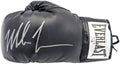 Mike Tyson Autographed Black Everlast Left Handed LH Boxing Glove Left Handed LH Boxing Glove JSA
