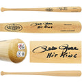 Pete Rose Autographed Blonde Louisville Slugger Pro Stock Baseball Bat Cincinnati Reds "Hit King" Beckett BAS Witness