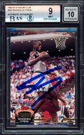 Shaquille "Shaq" O'Neal Autographed 1992-93 Stadium Club Rookie Card #247 Orlando Magic BGS 9 Auto Grade Gem Mint 10 Beckett BAS #15530638