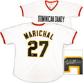 San Francisco Giants Juan Marichal Autographed White Baseball Jersey Beckett BAS Witness