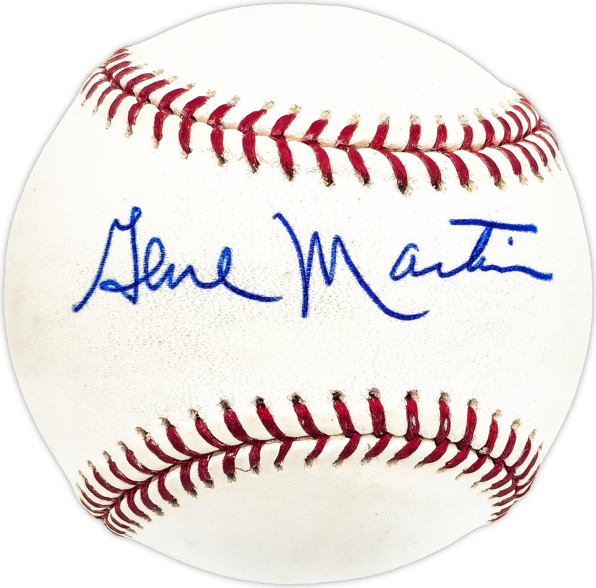 Gene Martin Autographed Official MLB Baseball Washington Senators Beckett BAS QR #BM17780