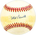 Mel Parnell Autographed Official AL Baseball Boston Red Sox