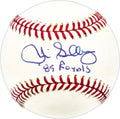 Jim Sundberg Autographed Official MLB Baseball Kansas City Royals "85 Royals"