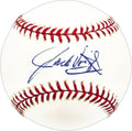 Jack Voigt Autographed Official MLB Baseball Baltimore Orioles, Oakland A's