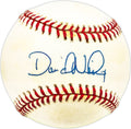Dave Nilsson Autographed Official NL Baseball Milwaukee Brewers