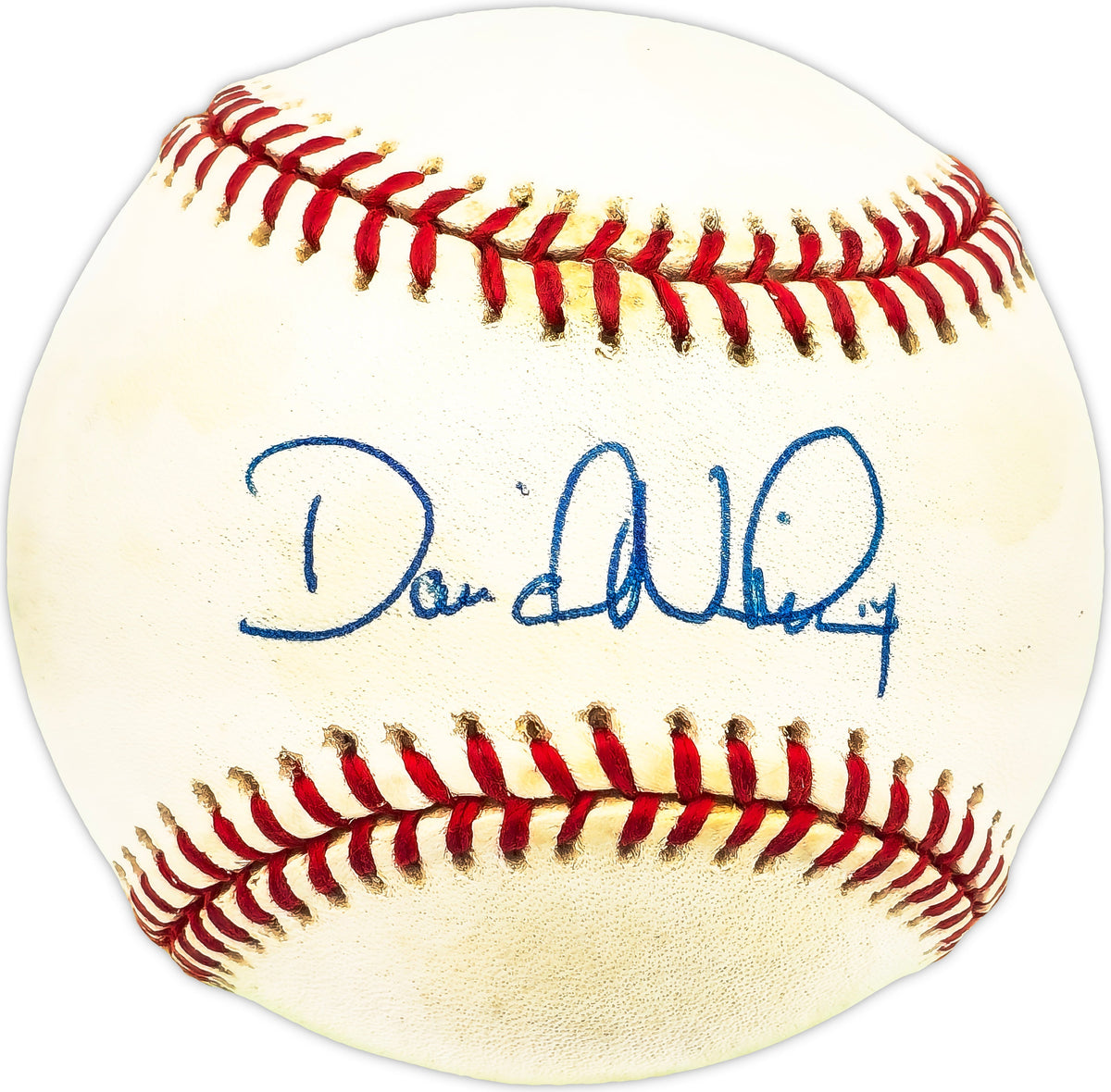 Dave Nilsson Autographed Official NL Baseball Milwaukee Brewers