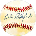 Bob Blaylock Autographed Official NL Baseball St. Louis Cardinals
