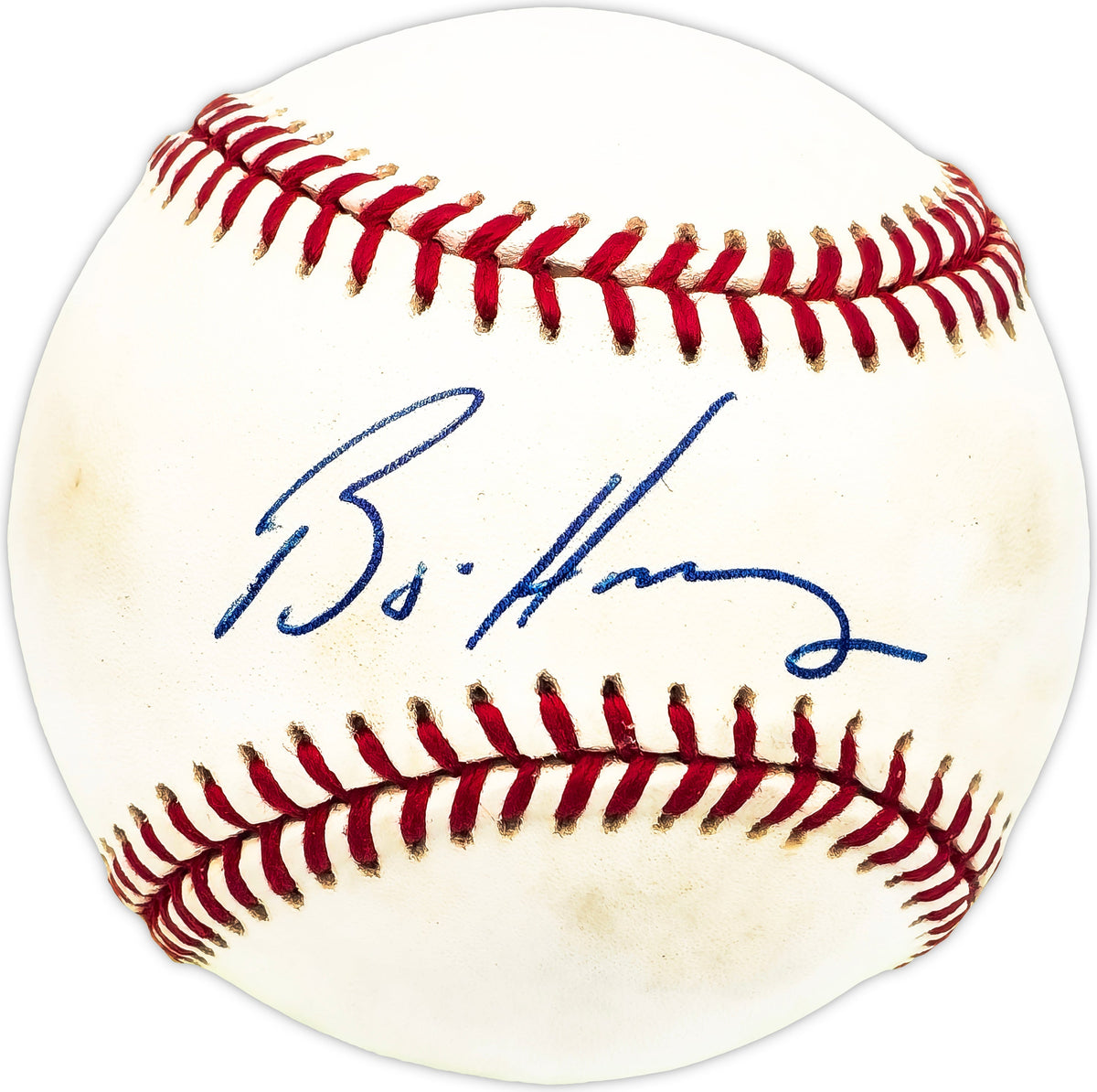 Bryan Harvey Autographed Official NL Baseball Miami Marlins, Los Angeles Angels