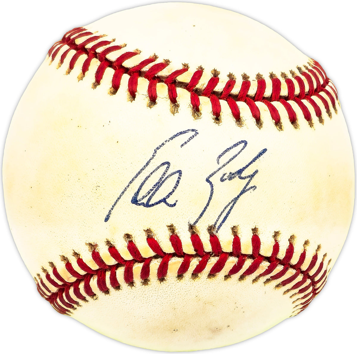 Eddie Zosky Autographed Official AL Baseball Toronto Blue Jays