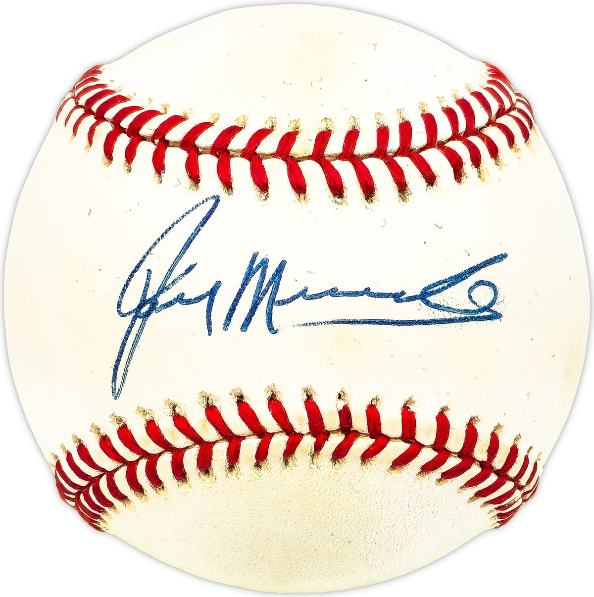 Jose Mercedes Autographed Official AL Baseball Baltimore Orioles