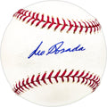 Leo Posada Autographed Official MLB Baseball KC A's