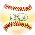 Paul Sorrento Autographed Official 1997 All Star Game Logo Baseball Cleveland Indians