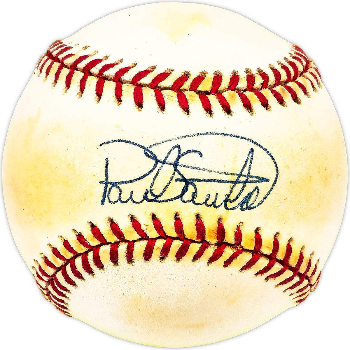 Paul Sorrento Autographed Official 1997 All Star Game Logo Baseball Cleveland Indians