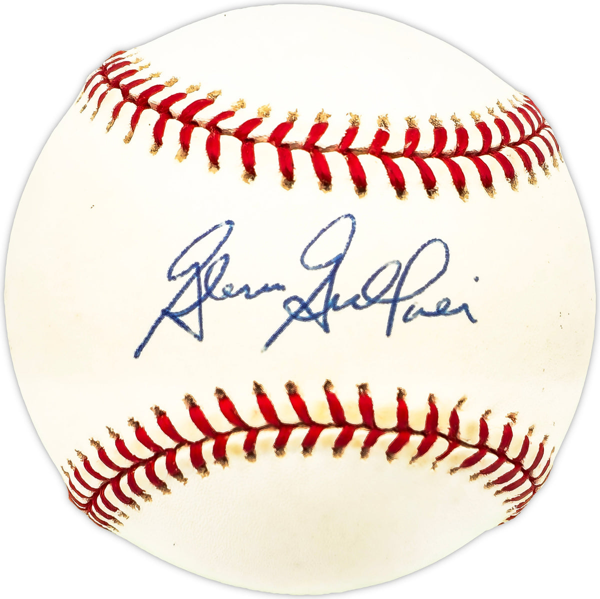 Glenn Gulliver Autographed Official AL Baseball Baltimore Orioles