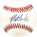 Matt Beech Autographed Official NL Baseball Philadelphia Phillies