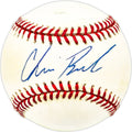 Chris Brock Autographed Official NL Baseball San Francisco Giants, Philadelphia Phillies