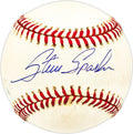 Steve Sparks Autographed Official AL Baseball Detroit Tigers, Los Angeles Angels