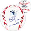 Hector Neris Autographed Official 2022 World Series MLB Baseball Houston Astros "2022 WS Champions" Beckett BAS Witness Stock #215407